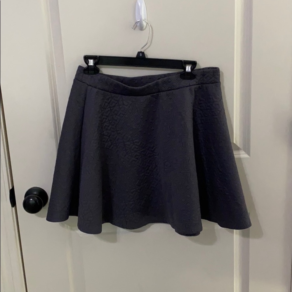 Gray skirt